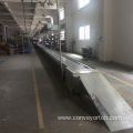 Motorcycle Assembly Line Slat Chain Conveyor